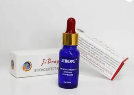 Jilong snellachtige tatoeage verdoving oplossing 20 ml/fles voor pijnverlichting stopt bloeden en voorkomt allergieën