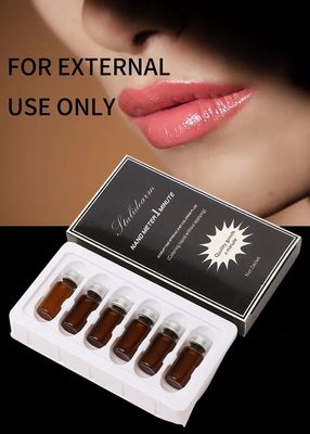1 Minuut Snelwerkende Tattoo Verdovingscrème 2ml/flesje 6 Flesjes/Set voor Pijnverlichting en Permanente Make-up
