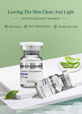 Het zuivere Duidelijke Serum dat van de Installatiepukkel Behandeling Mesotherapy voor Acnelittekens wit