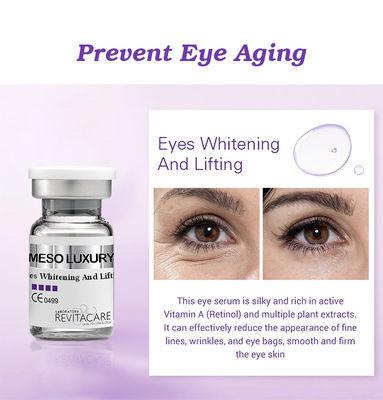 Het privé Meso Serum Microneedling 6pcs/Set van de Etiket Antirimpel verwijdert Donker de Rimpelserum van het Cirkeloog