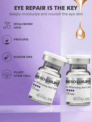 Het privé Meso Serum Microneedling 6pcs/Set van de Etiket Antirimpel verwijdert Donker de Rimpelserum van het Cirkeloog