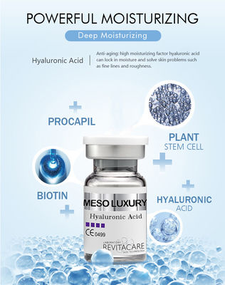 De huid Voedende Meso Hyaluronic Zure Huid die van Serummicroneedling Oplossing verjongen