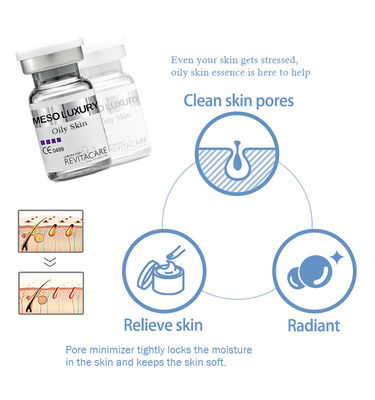 OEM de Behandelingsessentie van Microneedling van het Huid Meso Serum OLIEACHTIGE Gezichts