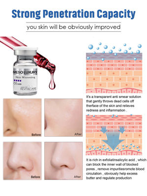Absorbeerde het LUXE Meso Serum Microneedling onmiddellijk Huid die Essentie 10ML witten