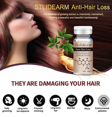 Ampul Serum Anti Haaruitval Serum Plantaardig Ingrediënt Natuurlijke Haargroei Essence Microneedling Serum Set
