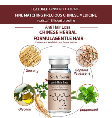 10ml de Groeiserum Microneedling van het het anti van de het Seruminstallatie van het Haarverlies Ingrediënten Natuurlijk Haar