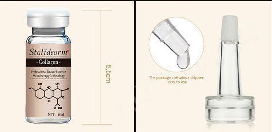 Het privé Gezicht die van Etiket Antirimpels het Bevochtigende Serum van het Essentie10ml Organische Collageen witten