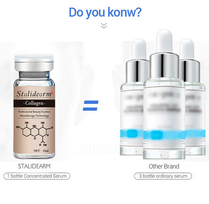 Het privé Gezicht die van Etiket Antirimpels het Bevochtigende Serum van het Essentie10ml Organische Collageen witten