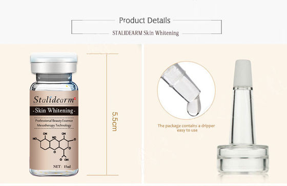 Huid helderder Meso Serum Microneedling Aangepast Logo Anti Aging Whitening Serum