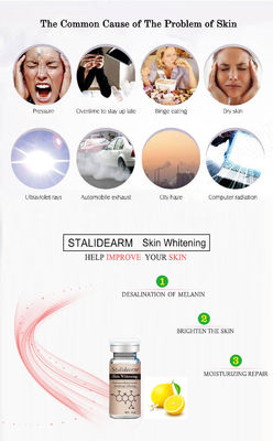 Huid helderder Meso Serum Microneedling Aangepast Logo Anti Aging Whitening Serum