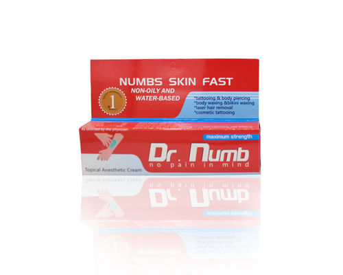 Dr. van de de Make-uptatoegering van Numb 30g het Permanente de Verkleumde Room Pijnloze Lidocaine Gel 30ml TKTX TATTOOIST van het Room In het groot Prijskaartje #45