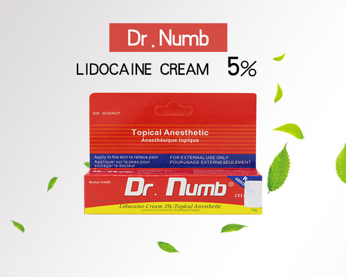 Permanent Make-updr. van het de Tatoegeringseinde van Numb Lidocaine Cream 10g de Pijn Actuele Gevoelloos makende Room