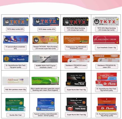 Tatoeage verdoofde tatoeagecrème