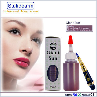Het REUZEpigment van de ZON Semi Permanente Make-up/Originele Tatoegeringsinkt 20ml voor de Tatoegering van de Wenkbrauwlip