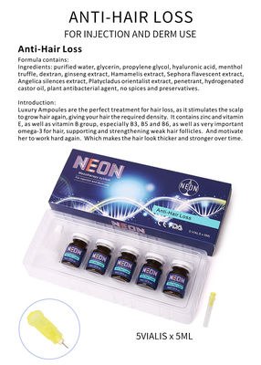 Het originele Anti van de de Injectiebehandeling van het Haarverlies van de het Haarhernieuwde groei van de Essentiealopecia Serum van Areata Mesotherapy voor Haar