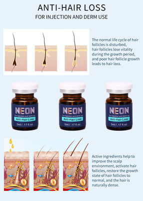 Het originele Anti van de de Injectiebehandeling van het Haarverlies van de het Haarhernieuwde groei van de Essentiealopecia Serum van Areata Mesotherapy voor Haar