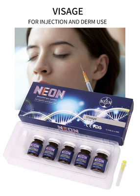 Van de het Serumhuid van de gezicht de Meso Therapie van de de Behandelingsessentie Vastgestelde Injectie voor het Anti Verouderen Voedend Veilig Natuurlijk Effect