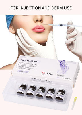 MESO LUXURY Injectie Mesotherapie Oplossing Exosomen Serum Rode Vlekken Huid Acne Behandeling