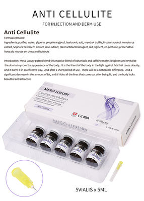 Anti-Cellulitis Mesotherapie Afslank Essentie Gewichtsverlies Buikvet Verbrandende Exosomen Serum