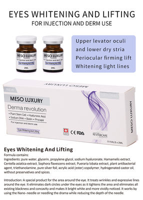 Transparant meso Organisch Oog Opheffend Serum/Serum 2ml van de Oog het Antirimpel