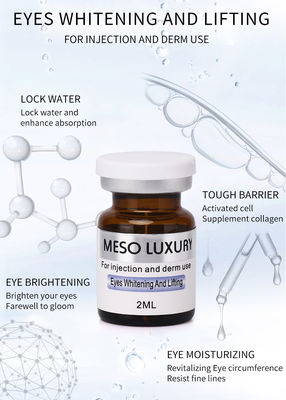 Transparant meso Organisch Oog Opheffend Serum/Serum 2ml van de Oog het Antirimpel