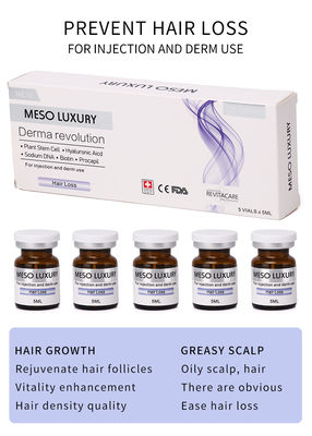 MESO Luxe Anti Haaruitval Injecteerbaar Serum Mesotherapie Oplossing Haargroei Behandeling