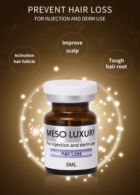 MESO Luxe Anti Haaruitval Injecteerbaar Serum Mesotherapie Oplossing Haargroei Behandeling