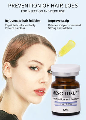 MESO Luxe Anti Haaruitval Injecteerbaar Serum Mesotherapie Oplossing Haargroei Behandeling