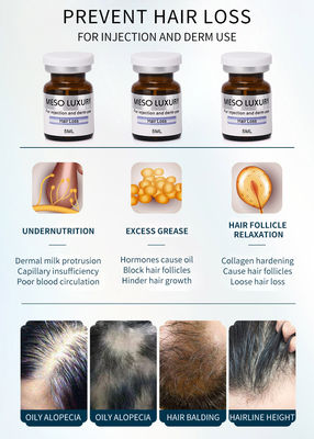 Van het het Verliesserum van het luxe Antihaar de Injectiebehandeling van Mesotherapy voor de Haargroei