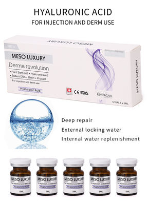 Privé Etiket die Hyaluronic Zure Injecties van de Luxemesotherapy van Seruminjecties voor jonger Gezicht bevochtigen