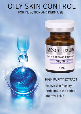 Van het de Huidsaldo van de oliecontrole Peptide van de het Serum Meso Luxe 24k Gouden OEM van het Serum Vastgestelde Privé Etiket