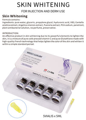 Mesotherapieoplossing Huidversterker Huidbleek Exosomen Injectie