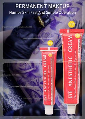 Roze Witte Lidocaine van de de Room30g Permanente Make-up van het Oog Verkleumde Verdovingsmiddel Efficiënte zwelt Anti van de Roomkleur hoogst