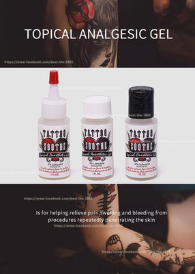 De Tatoegering die van TKTX 1 FL oz Gel gevoelloos maken kalmeert Verdovingsmiddelengel voor Permanente Make-up