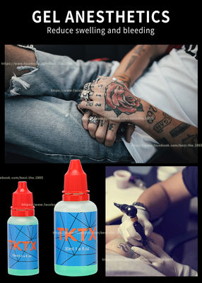 TKTX Verdoofing Gel Tattoo Lidocaïne Gel Permanente Make-up Anesthetische Gel Voor Lip Brow Tattoo