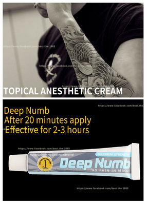 Tattoo Deep Numb Crème Goede Kwaliteit Speed Numb Lidocaïne Crème