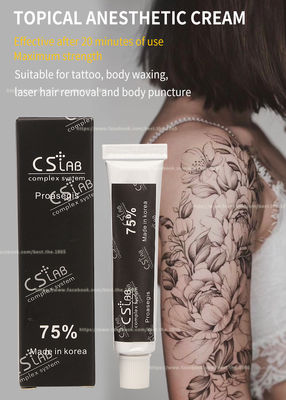 CS Lab 75% verdoving Crème tatoeage verdoving Crème voor lippen wenkbrauwen tatoeage microneedling