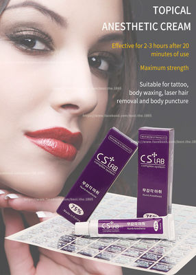 Wenkbrauw Tattoo Verdovingscrème Anesthesiecrème CSLab 75% Permanente Make-up Lidocaïne Crème