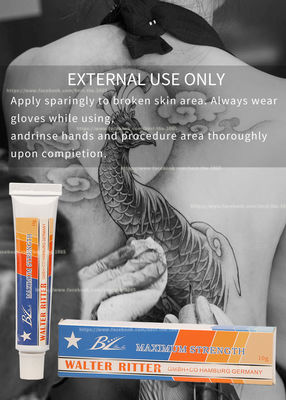 Permanente make-up verdovende crème lippen wenkbrauwen eyeliner lichaam tatoeage anesthetische crème