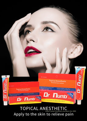 Niet Olieachtig Verkleumd Dr. Lidocaine van Numb 30g Room van de Verdovingsmiddelenroom voor van de de Tatoegeringslaser van de Lippenwenkbrauw het Haarverwijdering