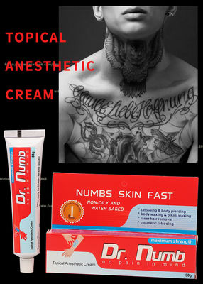 30g gevoelloos maak Verdovingsmiddelenroom/Dr. Numb Tattoo Numbing-Room Duurzaam Effect 3 Uren