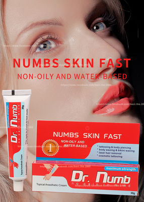 30g gevoelloos maak Verdovingsmiddelenroom/Dr. Numb Tattoo Numbing-Room Duurzaam Effect 3 Uren