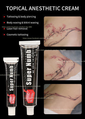 Super Verdovend Goede Kwaliteit Permanente Make-up Verdovingscrème Lip Wenkbrauw Tattoo Lidocaïne Crème