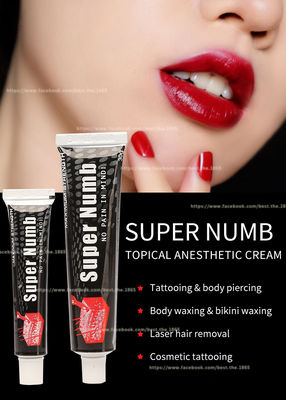 Super Verdovend Goede Kwaliteit Permanente Make-up Verdovingscrème Lip Wenkbrauw Tattoo Lidocaïne Crème