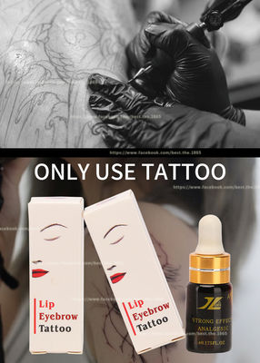 JILONG LIP OGENBROUW TATTOO ANESTHETISCHE Oplossing Vloeistof pijnloos effectief blijvend voor 3 uur TATTOO NOEMEN Vloeistof