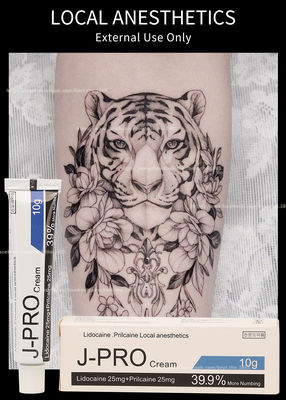 J de Pro van het de Room10g Einde van Tatoegeringslicocaine verkleumde Room van het de Pijnverdovingsmiddel voor het In de was zetten Tatoegerings Permanente Make-up