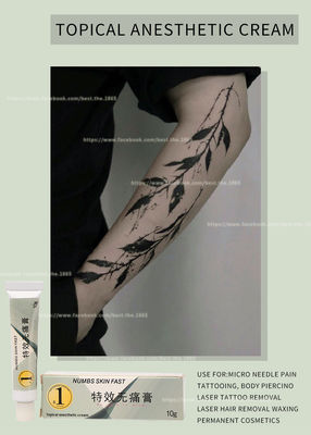 Permanente make-up verdovende crème Tattoo pijnstopcrème Dr. Numb crème
