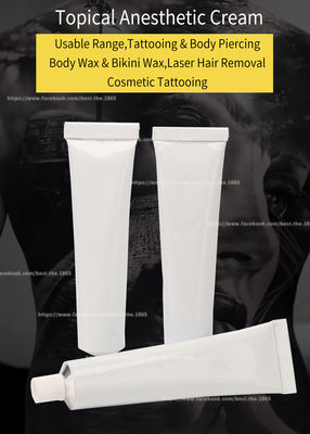 In de was zettend Tatoegerings Pijnloze Witte Buis 30G gevoelloos maak Witte 30g Lidocaine van de Verdovingsmiddelenroom Actuele Room