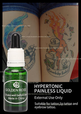Gouden Rose Tattoo Anesthetic Numbing Liquid-Wenkbrauwtatoegering die Room gevoelloos maken
