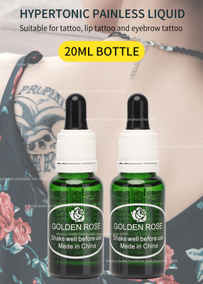 Gouden Rose Tattoo Anesthetic Numbing Liquid-Wenkbrauwtatoegering die Room gevoelloos maken